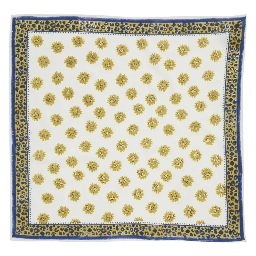 FOULARD INDIEN CLARENCE ECRU