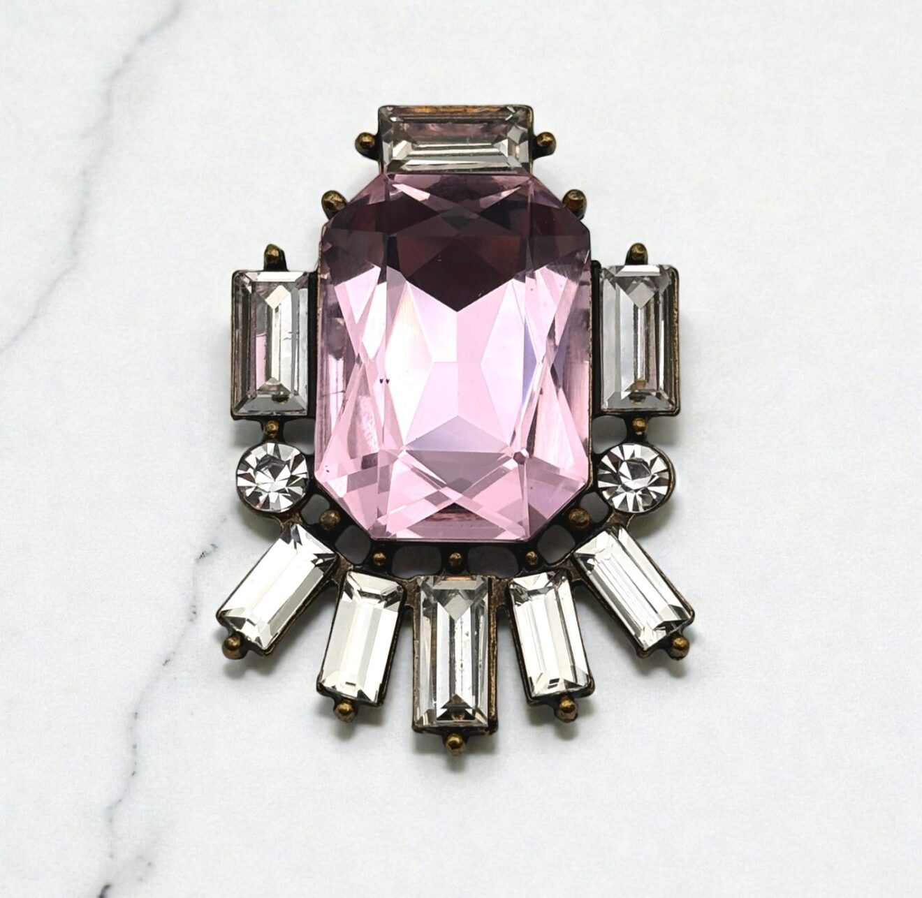 CLIP JOSEPHINE ROSE POUDRE