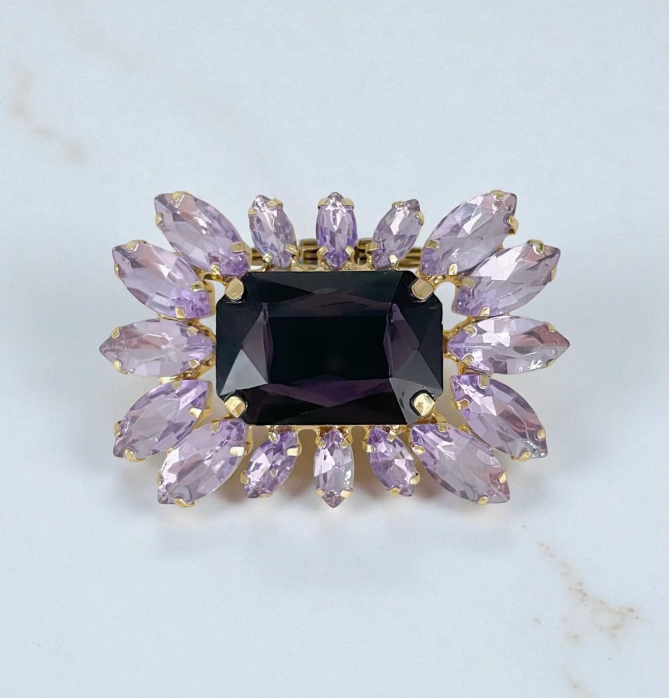 CLIP MARQUISE VIOLINE