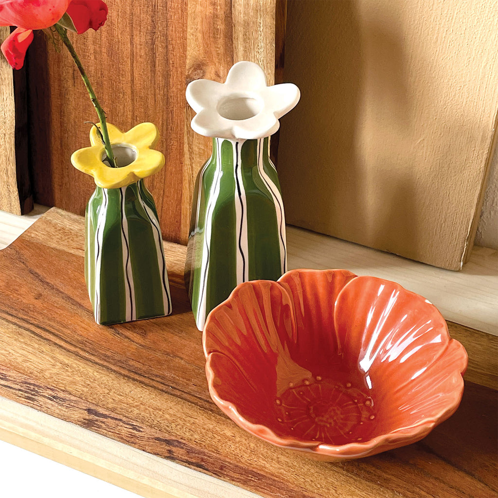 COUPELLE FLEUR ORANGE