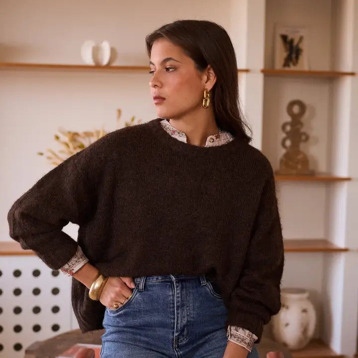 Pull - Chocolat Suzanne