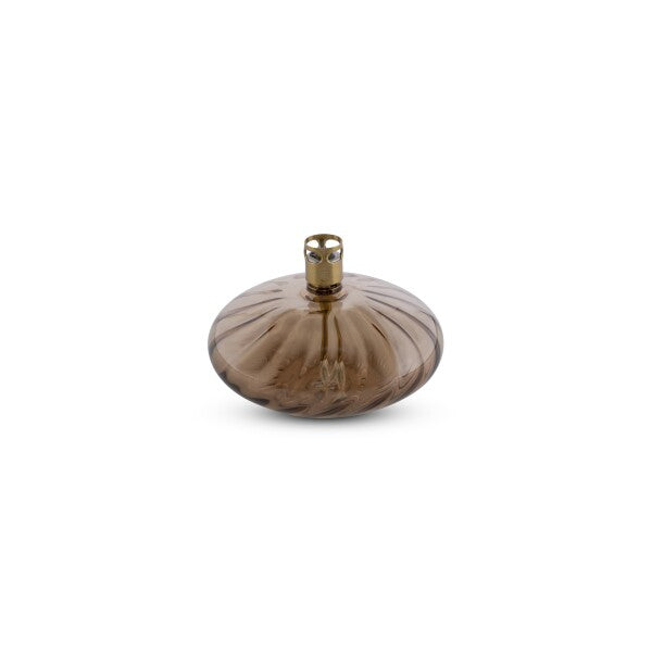 LAMPE À HUILE - Galet Strié Champagne