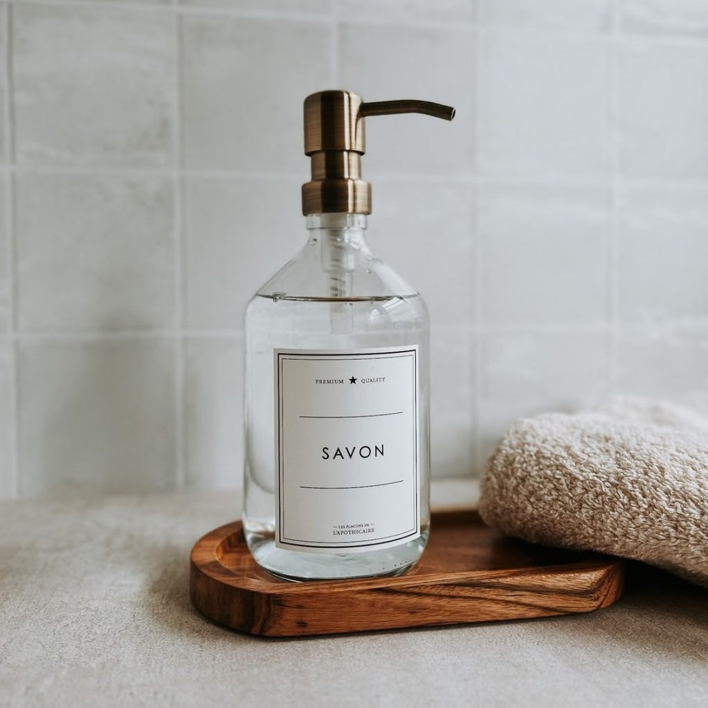 FLACON SAVON - Transparent 500 ml