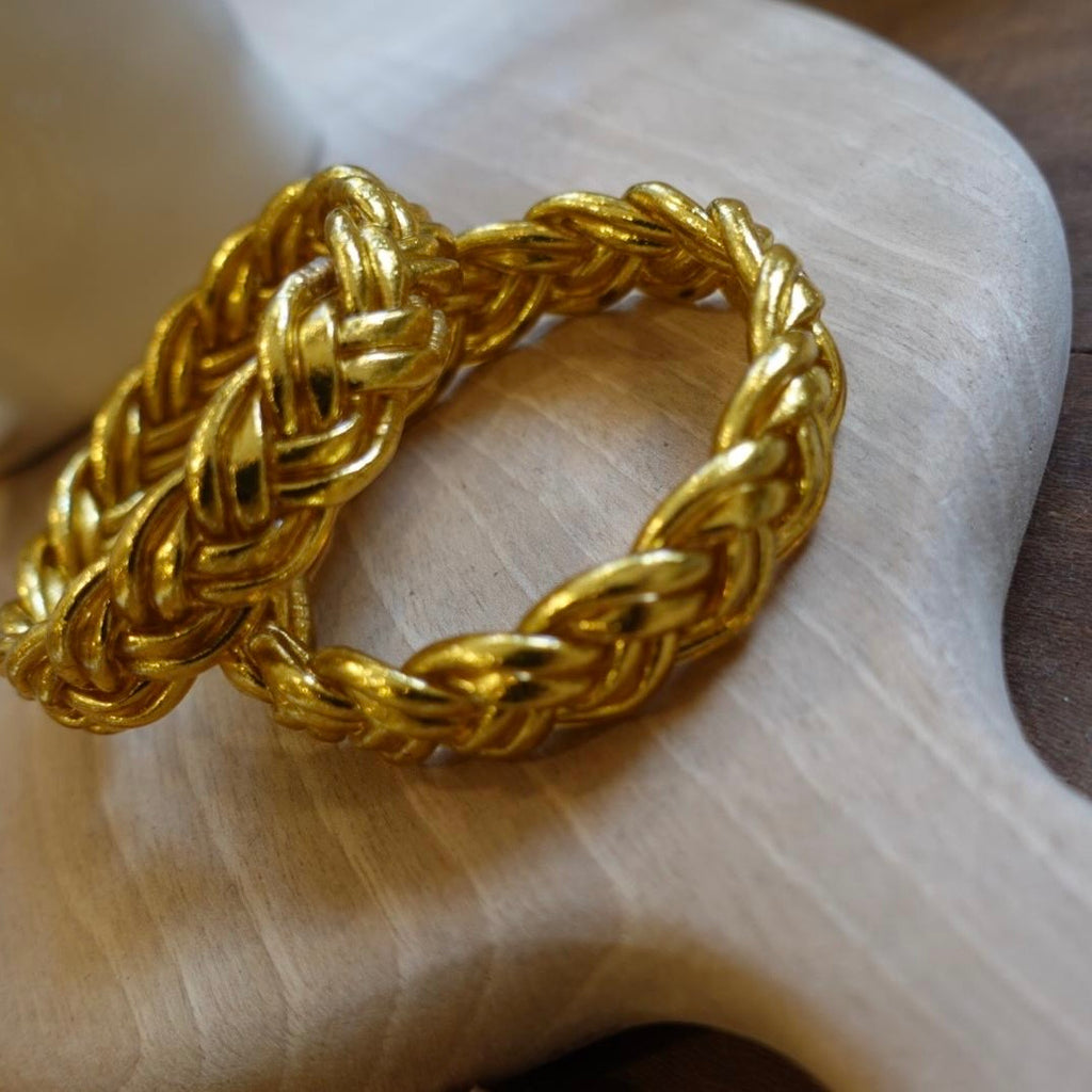 JONC - Double Tresse Or M