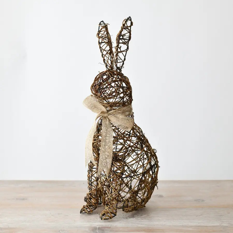 Lapin en rotin