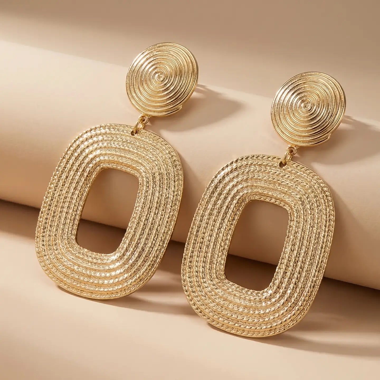 Boucles d'oreilles Clip - Pendantes Cléo