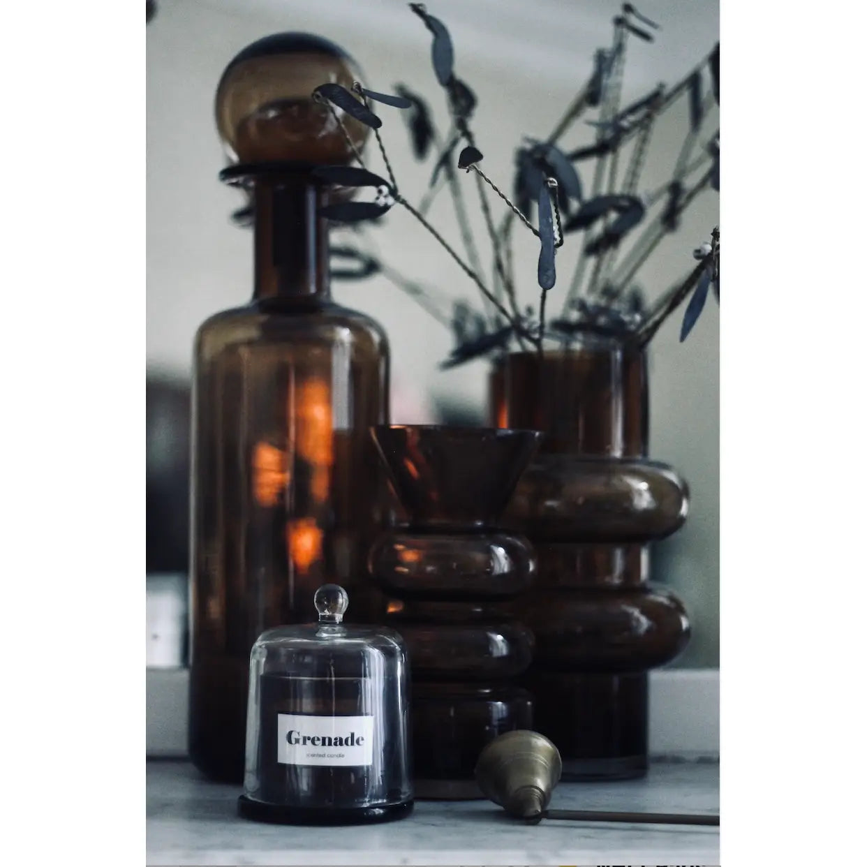 BOUGIE CLOCHE GRENADE