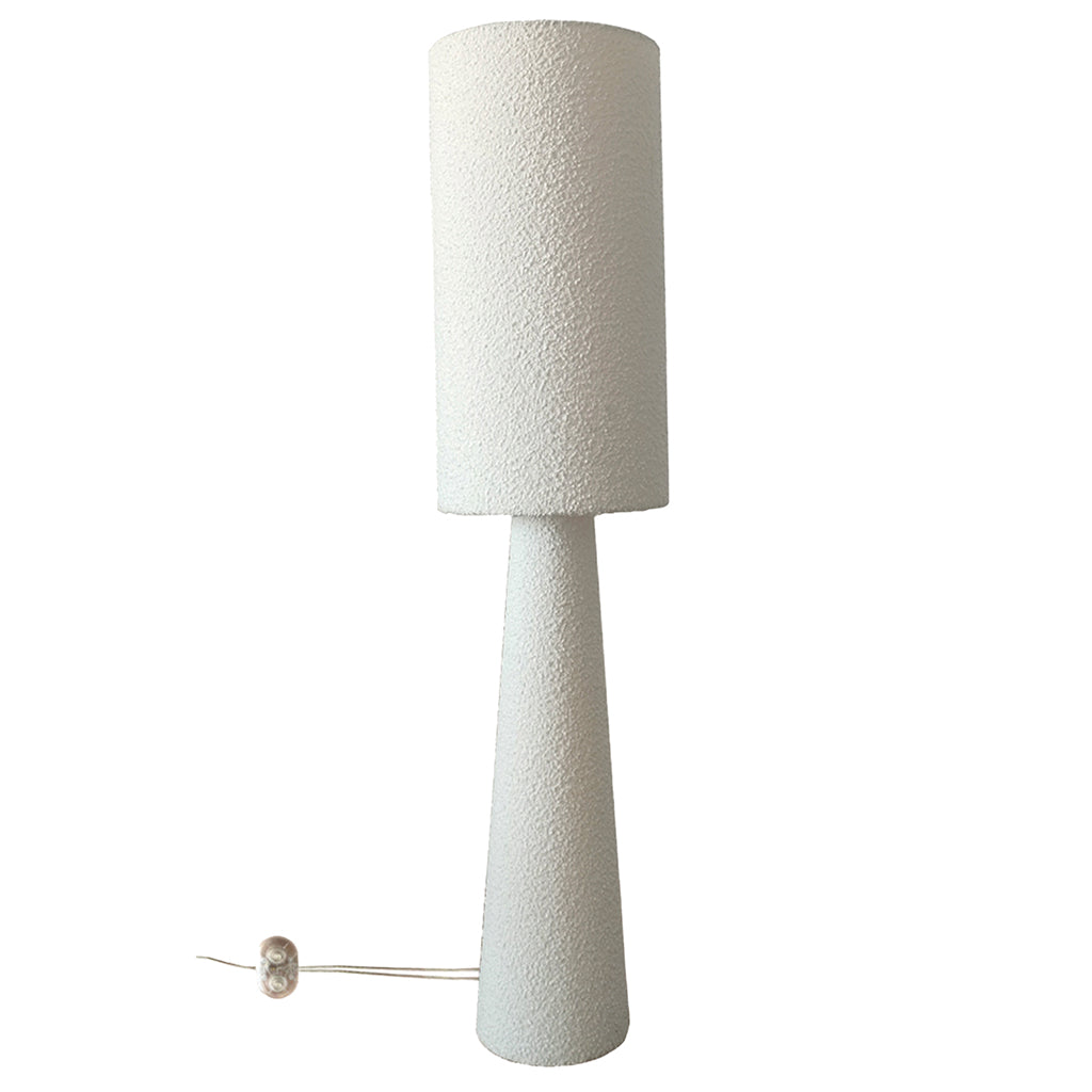 LAMPADAIRE - Bouclette Blanc