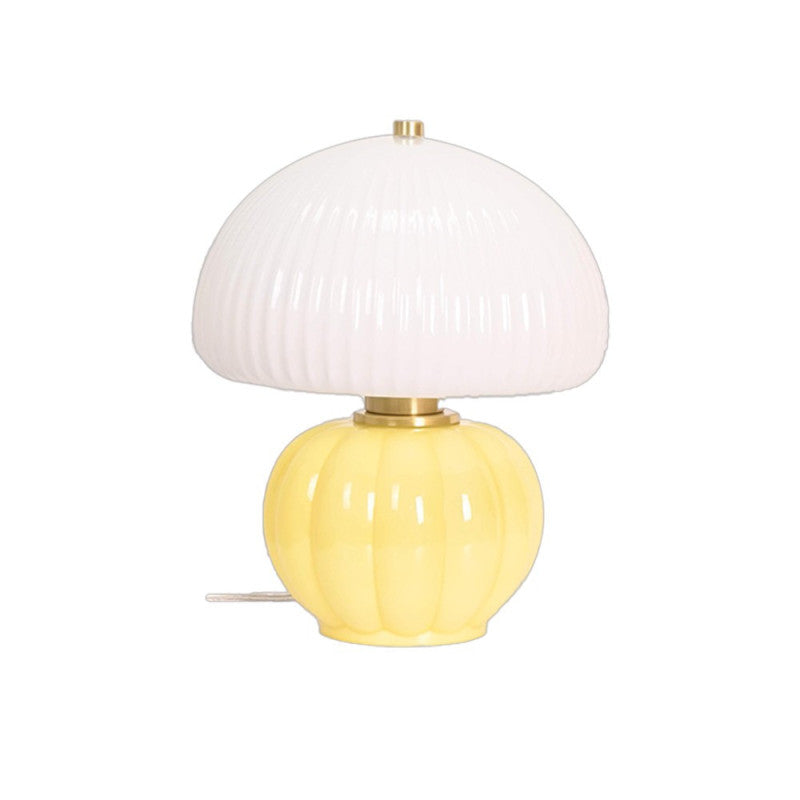 LAMPE MADELEINE BLEU/MOKA/BURGANDY