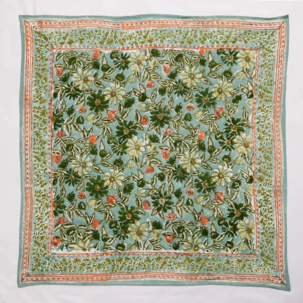 FOULARD INDIEN MEERA BLUE