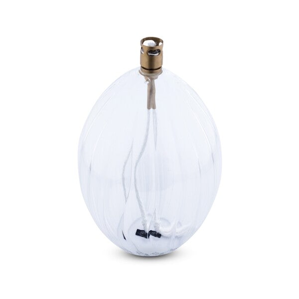 LAMPE À HUILE - Ovale Striée