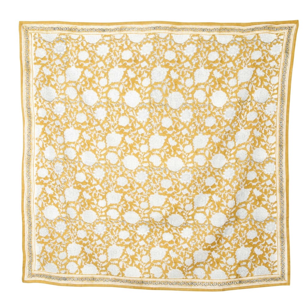 FOULARD INDIEN PETIT TUPIA ABSYNTHE